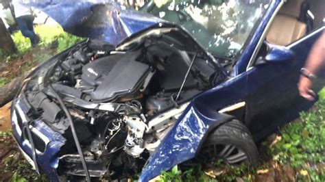 Bmw 6 series crashed into a tractor, unfortunately killing its driver. BMW M3 Crash - YouTube