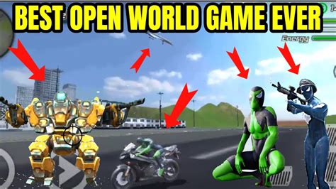 This Is Best Open World Game Ever Rope Frog Ninja Hero