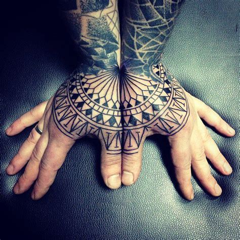 Geometric Hand Tattoos For Women 25 Intricate Geometric Tattoos For
