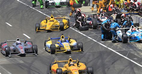 2014 Indy 500 race results, comments