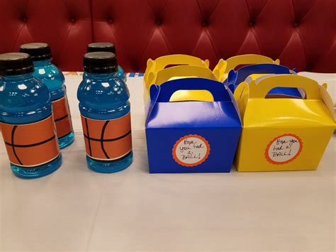Portable goal system, wallmount goal system and in ground goal system. Basketball Labels and Mini Treat Boxes | Mini treats ...