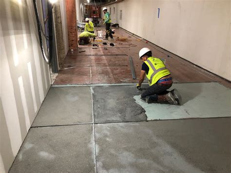 Terrazzo Installation In 2020 Terrazzo Terrazzo Flooring Flooring