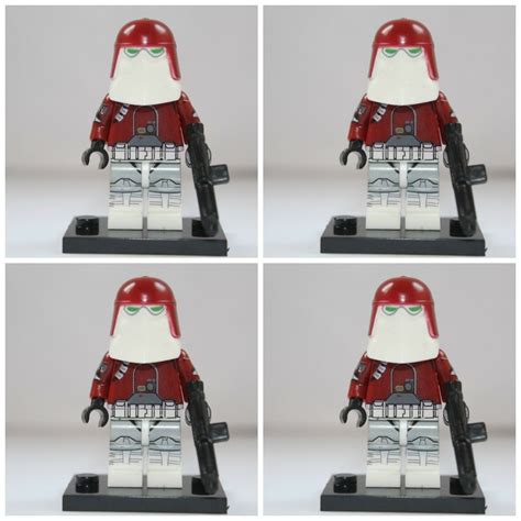 Blood Moon Hoth Storm Clone Troopers Minifigures Lego Compatible Clone