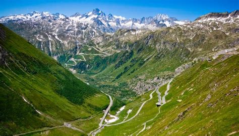 Furka Pass The Most Scenic Ride In The Swiss Alps Switzerland Snow