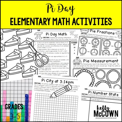 Ships from and sold by amazon.com. 21 Of the Best Ideas for Elementary Activities for Pi Day ...