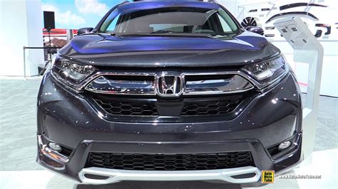 Maybe you would like to learn more about one of these? 2017 Honda CRV Touring - Exterior and Interior Walkaround ...