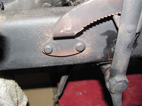 I have changed twice the rotors, twice the calipers, new pads, new ball joints, new bushings new tires, new brake hoses, bleeded the lines about 10 times i replaced the back brakes and also did an alignment. Model T Ford Forum: Hand brake removal and pawl replace