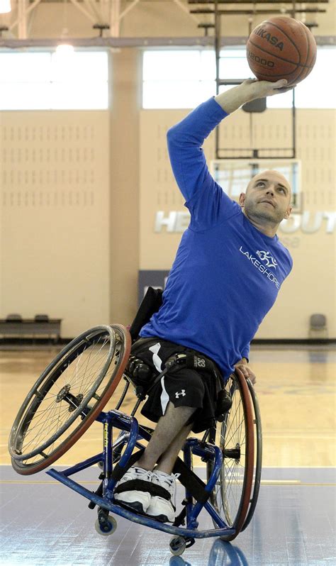 Choose from a curated selection of basketball photos. Wheelchair Basketball 101 teaches 'what you can do with a ...
