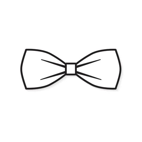 Bow Tie Set Vector Realistic Knot Silk Bow Elegance Formal Suit