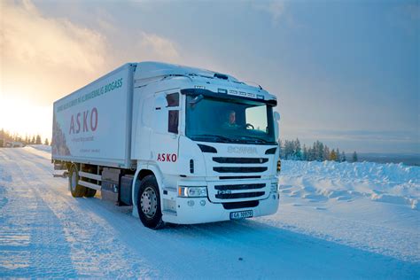 Scania 4 Hydrogen Gas Trucks With Asko In Norway H2 Share
