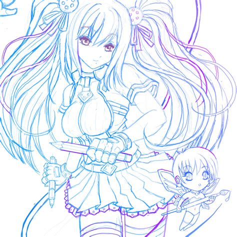 I tried drawing a little differently and i don't know if it looks good or not. Anime Drawing Photoshop at GetDrawings | Free download