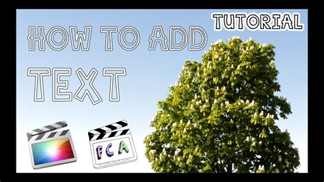 Every preset is designed to adapt to your final cut pro project size making this extremely versatile for any project type. Final Cut Pro X basics - How to Add Text to Clip (Adding ...
