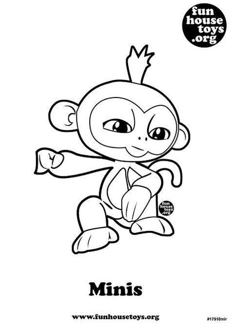 Some of the coloring pages shown here are finger clip art at vector clip art online, ha. Fingerling Minis Printable Coloring Page | Coloring pages ...