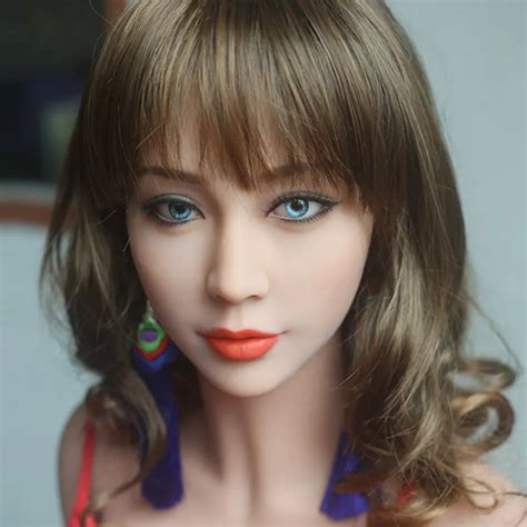 real sex dolls silicone head for real size doll sex toys sex product for men in sex dolls from
