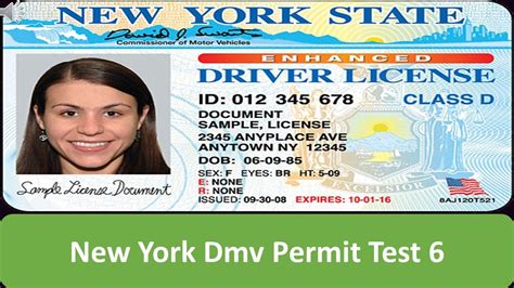 New York Dmv Permit Test 6 Youtube