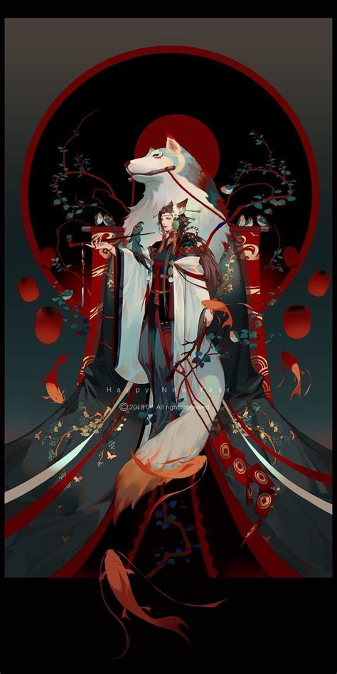 Moon Priestess Tsukiko Concept Art Characters Illustration Art