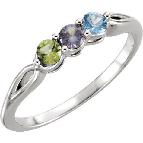 Check spelling or type a new query. Mother's Day Ring Jewelry Sterling SILVER Birthstone Ring ...