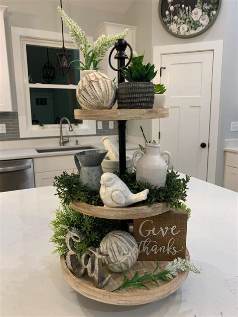 Finally Created My Island Centerpiece Kitchen Island Centerpiece