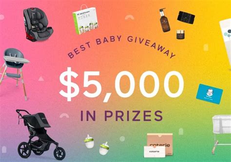 Babylist Best Baby Giveaway Win 5000 Worth Of Baby Stuff