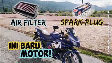 Anggaran 15 ribu km setiap kali. #7 TUKAR SPARK PLUG & AIR FILTER FZ150i VIXION OLD - YouTube