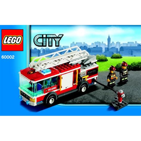 Lego Fire Truck Set 60002 Instructions Brick Owl Lego Marketplace