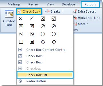 Have you ever wanted to have the ability to add a checkbox in a document? How to insert check box list in Word?