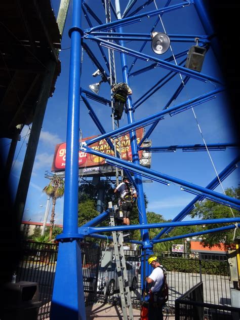 Osha Ansi Extreme Amusement Ride Tower Climber Safety And Rescuer