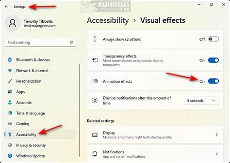 How To Disable Animations In Windows 10 And 11 Majorgeeks