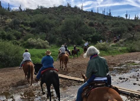 Arizona Horseback Adventures Horseback Rides At Spur Cross In Cave