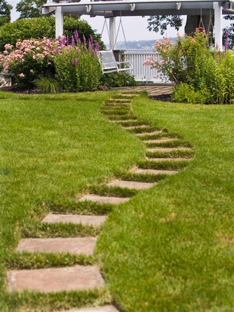 Make the flowerbeds even more interesting by curving their. Slope Yard Landscaping Ideas- Backyard, Landscape, and ...