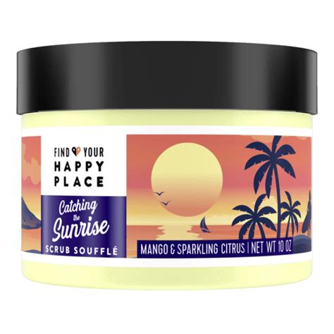 Find Your Happy Place Catching The Sunrise Scrub Soufflé