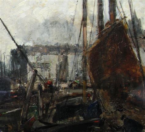 See more ideas about glasgow school, painting, art. William Alfred Gibson - Quayside - Scottish Glasgow ...