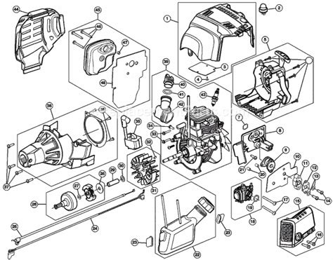 Troy Bilt Weed Eater 4 Cycle - Troy-Bilt Weed Eater 4 Cycle Parts