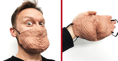 With This Mask You Can Finally Wear Your Balls The Courier