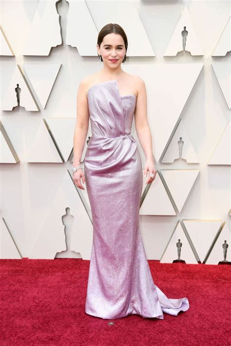 The 93rd academy awards are finally here! Emilia Clarke - Oscars 2019 Red Carpet • CelebMafia