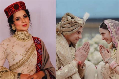 Kangana Ranaut Praises Sidharth Malhotra Kiara Advani