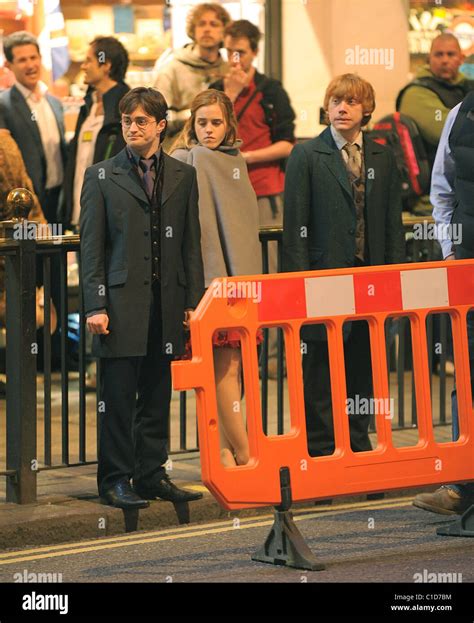 Daniel Radcliffe Emma Watson And Rupert Grint Bring The West End To A