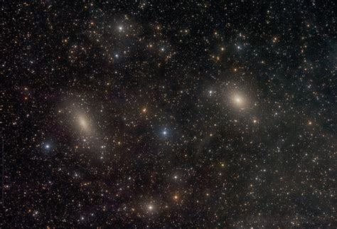 Often Forgotten Satellite Galaxies Of The Andromeda Galaxy Ngc185 And