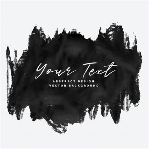 Maybe you would like to learn more about one of these? Free Black paint grunge brush stroke vector background SVG ...