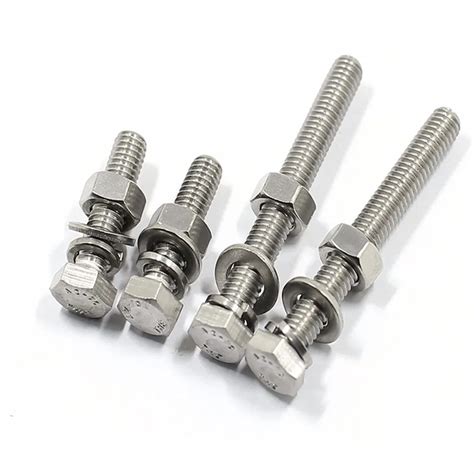 M10 M14 M18 Stainless Steel Ss 304 316 Hex Bolt And Nut Buy 304 Hex