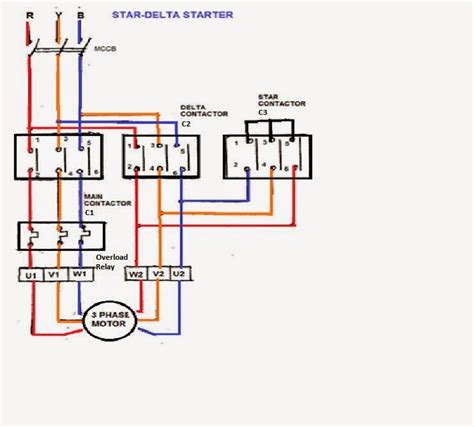 The star/delta starter is generally obtained from three contractors; Star Delta Starter Simple Circuit Diagram - Sexy Fucking ...