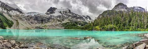 Panoramic View Of Upper Joffre Lake Photograph By Pierre Leclerc