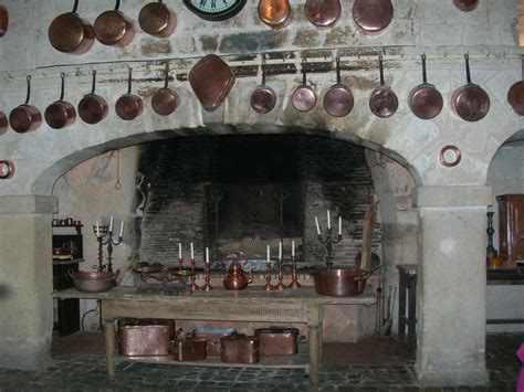 Medieval Kitchen In French Chateau We Can Arrange A Visit For You
