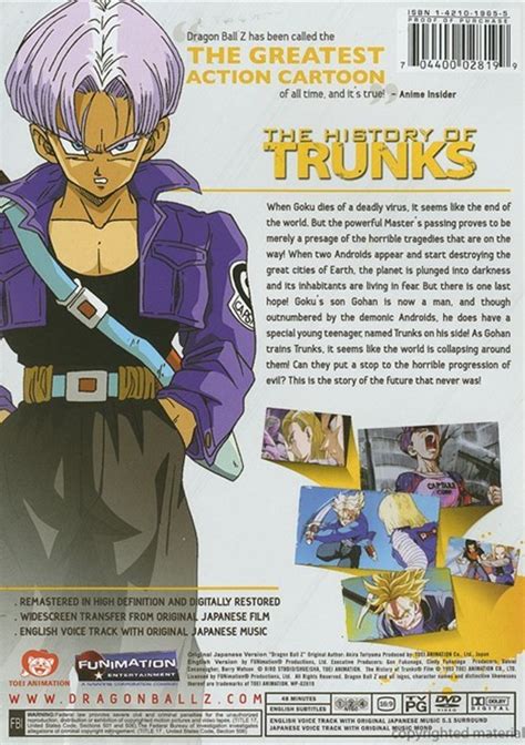Dragon Ball Z The History Of Trunks Dvd 2000 Dvd Empire
