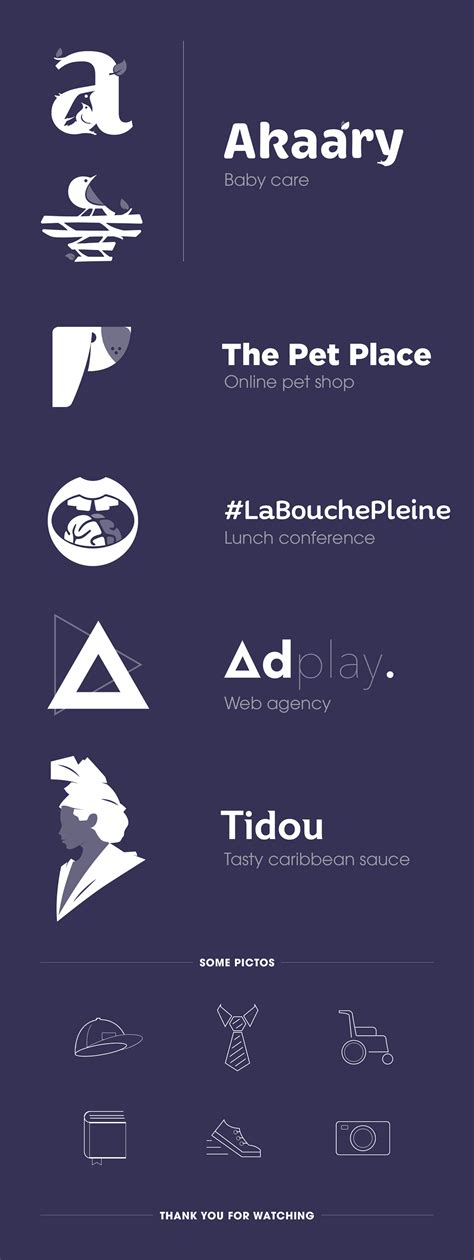 Logos And Pictos Identity On Behance