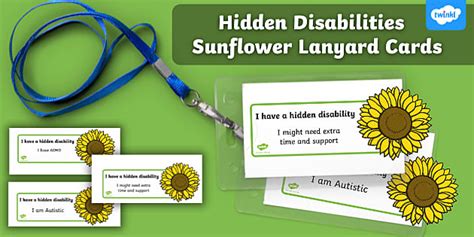 Invisible Disabilities Lanyard Hidden Disabilities