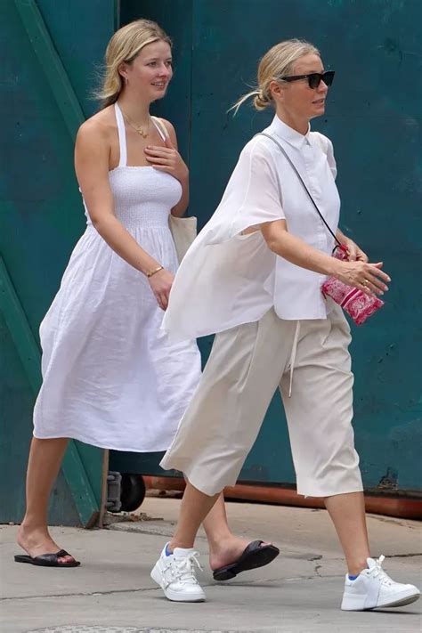 Gwyneth Paltrow And Apple Martin Just Had The Cutest Mother Babe Matching Moment In