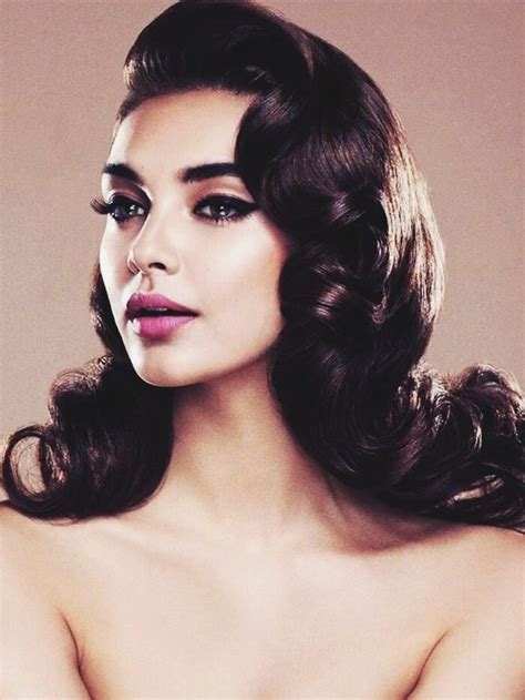 Stunning How To Curl Hair Old Hollywood Style Hairstyles Inspiration