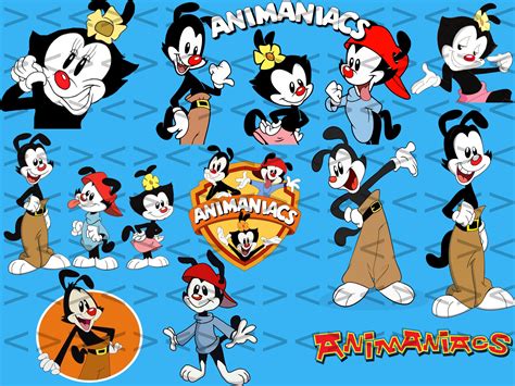 Animaniacs Instant Download Cartoon Svg Outline Cartoon Svg Cartoon