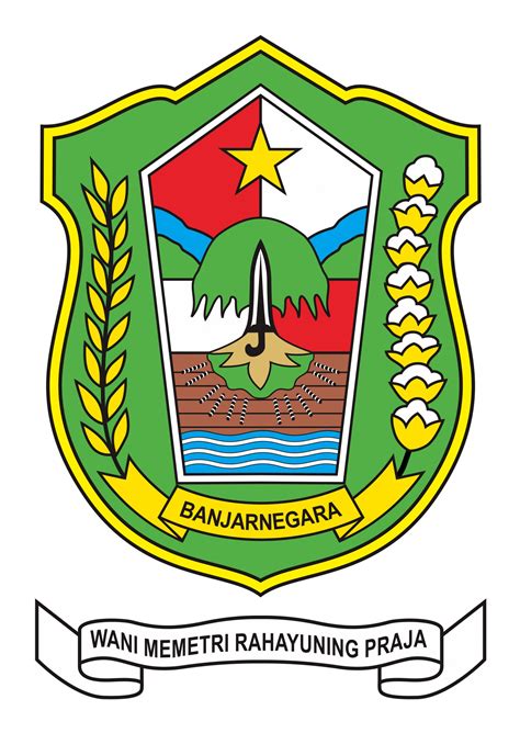 logo banjarnegara kabupaten banjarnegara terbaru original